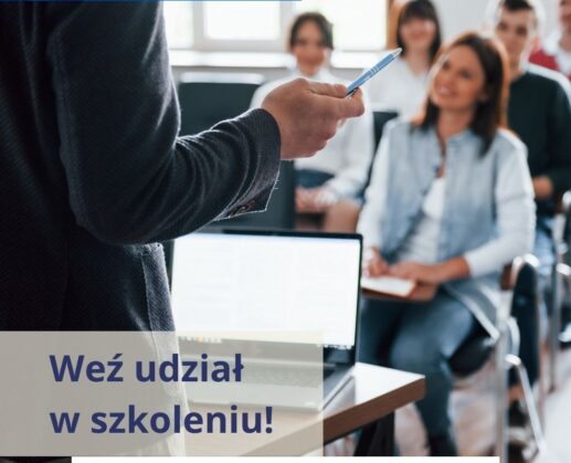 grafika zachęcająca do udziału w szkoleniu